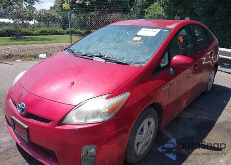 2010 Toyota Prius Iv из США, поврежденный, VIN JTDKN3DU9A5159791